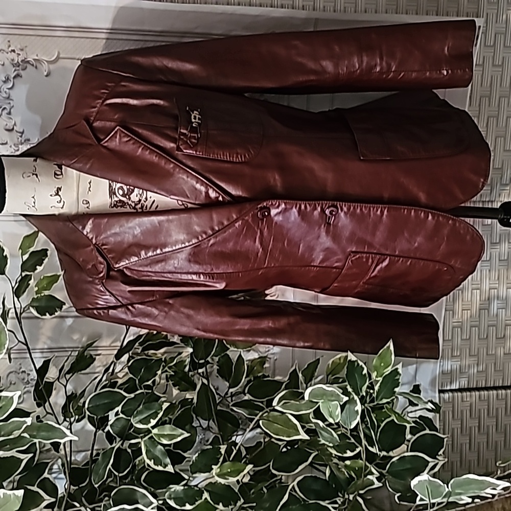Etienne Aigner Vintage Leather Jacket